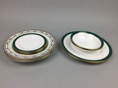 Lot 97 - A LOT OF WEDGWOOD DINNER PLATES, SERVING PLATES AND OTHER DINNER WARE