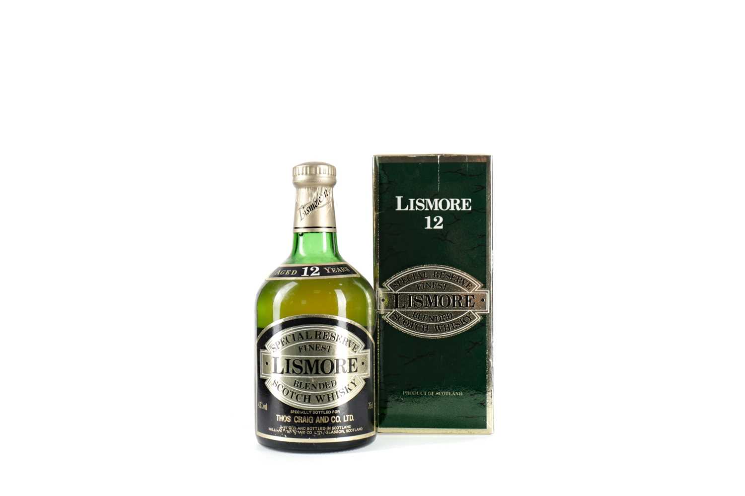 Lot 46 - LISMORE AGED 12 YEARS