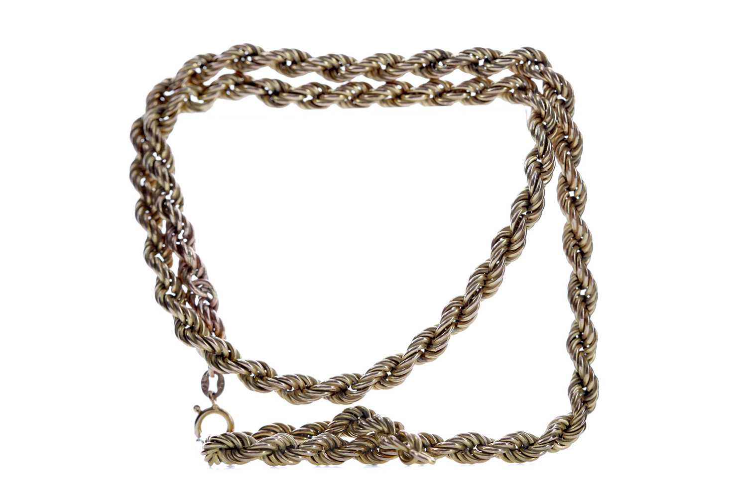 Lot 392 - A ROPETWIST CHAIN