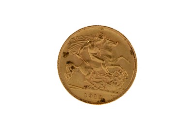 Lot 47 - A GOLD HALF SOVEREIGN DATED 1912