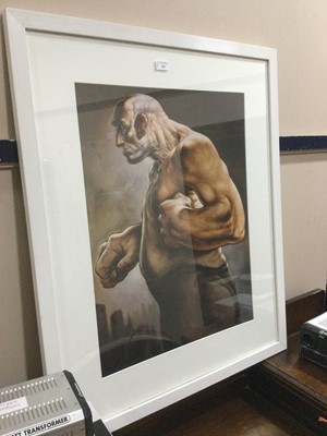 Lot 220 - A PRINT AFTER PETER HOWSON