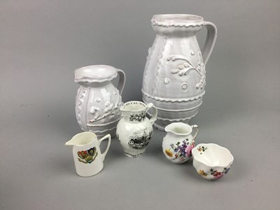 Lot 228 - A ROYAL WORCESTER BICENTENARY JUG AND OTHER CERAMICS