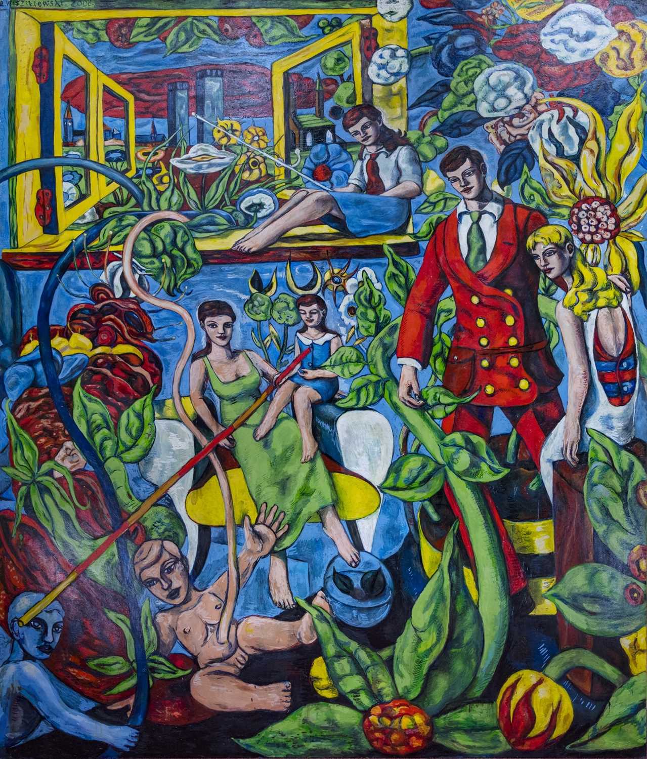 Lot 662 - TUBER-BABES,  A MAJOR WORK BY ADRIAN WISZNIEWSKI