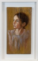 Lot 16 - ROS GREEN, EARLY MEMORIES oil on two panels,...