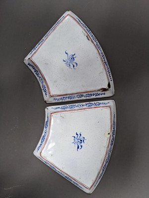 Lot 285 - AN EARLY 20TH CENTURY INDO-PERSIAN BRASS BELL, ALONG WITH A BUDDHIST EMBLEM AND TEN DISHES