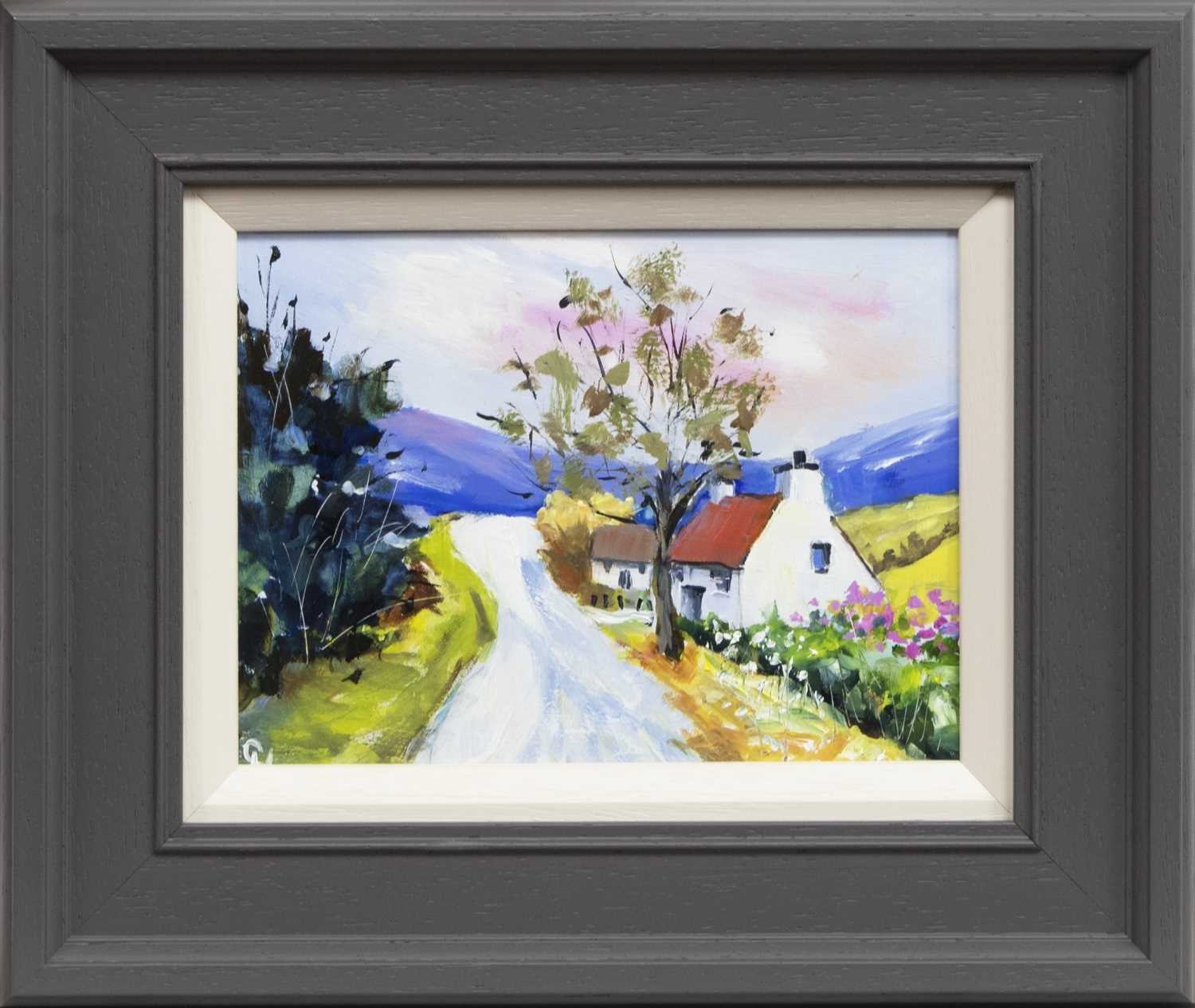 Lot 746 - RED ROOF CROFT, AN OIL BY CAROLINE WEST