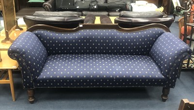 Lot 278 - A DRAWING ROOM SETTEE