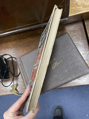 Lot 244 - A ZEISS IKONTA 6X6 CAMERA AND OTHER ITEMS