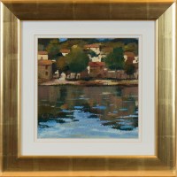 Lot 33 - * MARY DAVIDSON, REFLECTIONS, MAJORCA acrylic,...