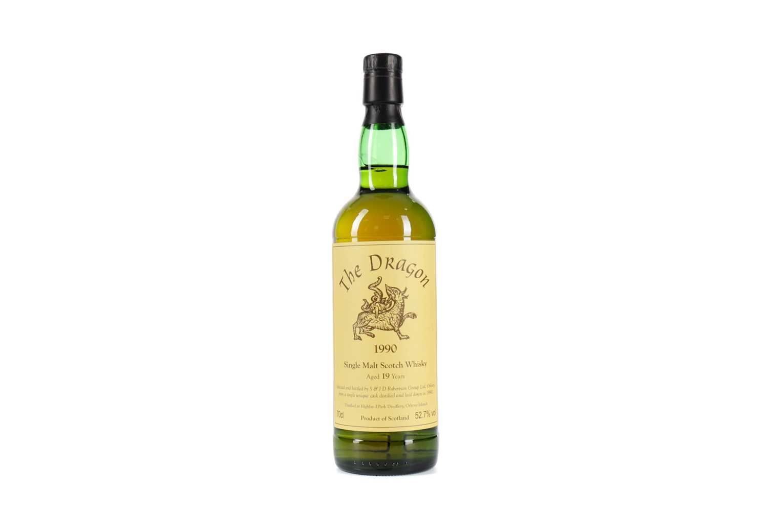 Lot 86 - HIGHLAND PARK 1990 THE DRAGON AGED 19 YEARS