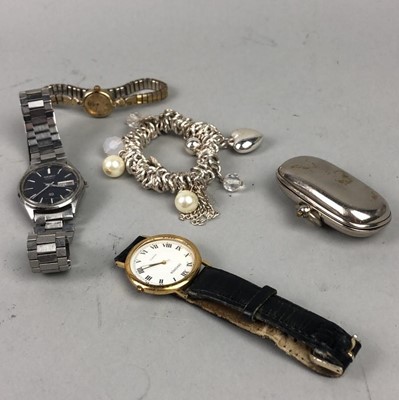 Lot 305 - A LOT OF COSTUME JEWELLERY AND WATCHES
