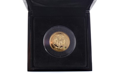 Lot 53 - A NINE CARAT GOLD DOUBLE CROWN DATED 2017