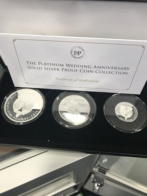 Lot 54 - A COLLECTION OF SILVER AND OTHER COINS