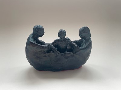 Lot 703 - BOAT OF LIFE, A WORK BY OLIVE THOMSON