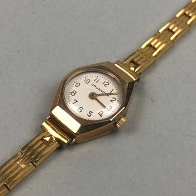 Lot 323 - A LADY'S CRUSADER BRACELET WATCH