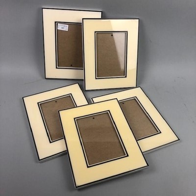 Lot 397 - A COLLECTION OF FIVE PHOTOGRAPH FRAMES