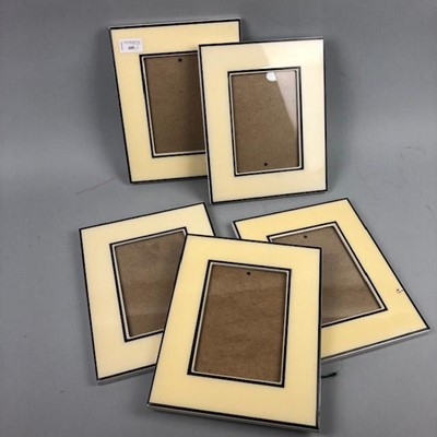 Lot 400 - A COLLECTION OF FIVE PHOTOGRAPH FRAMES