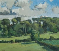 Lot 41 - * DOUGLAS LENNOX, SPRINGSIDE oil on canvas,...