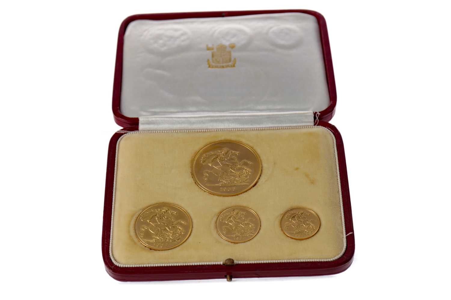 Lot 5 - A GEORGE VI 1937 GOLD FOUR COIN SPECIMEN SET