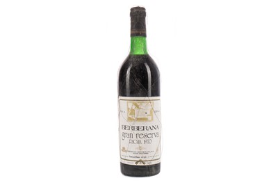 Lot 447 - TWO BOTTLES OF BERBERANA 1970 GRAN RESERVA