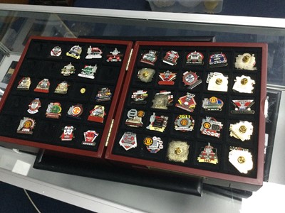 Lot 461 - MANCHESTER UNITED VICTORY PIN COLLECTION