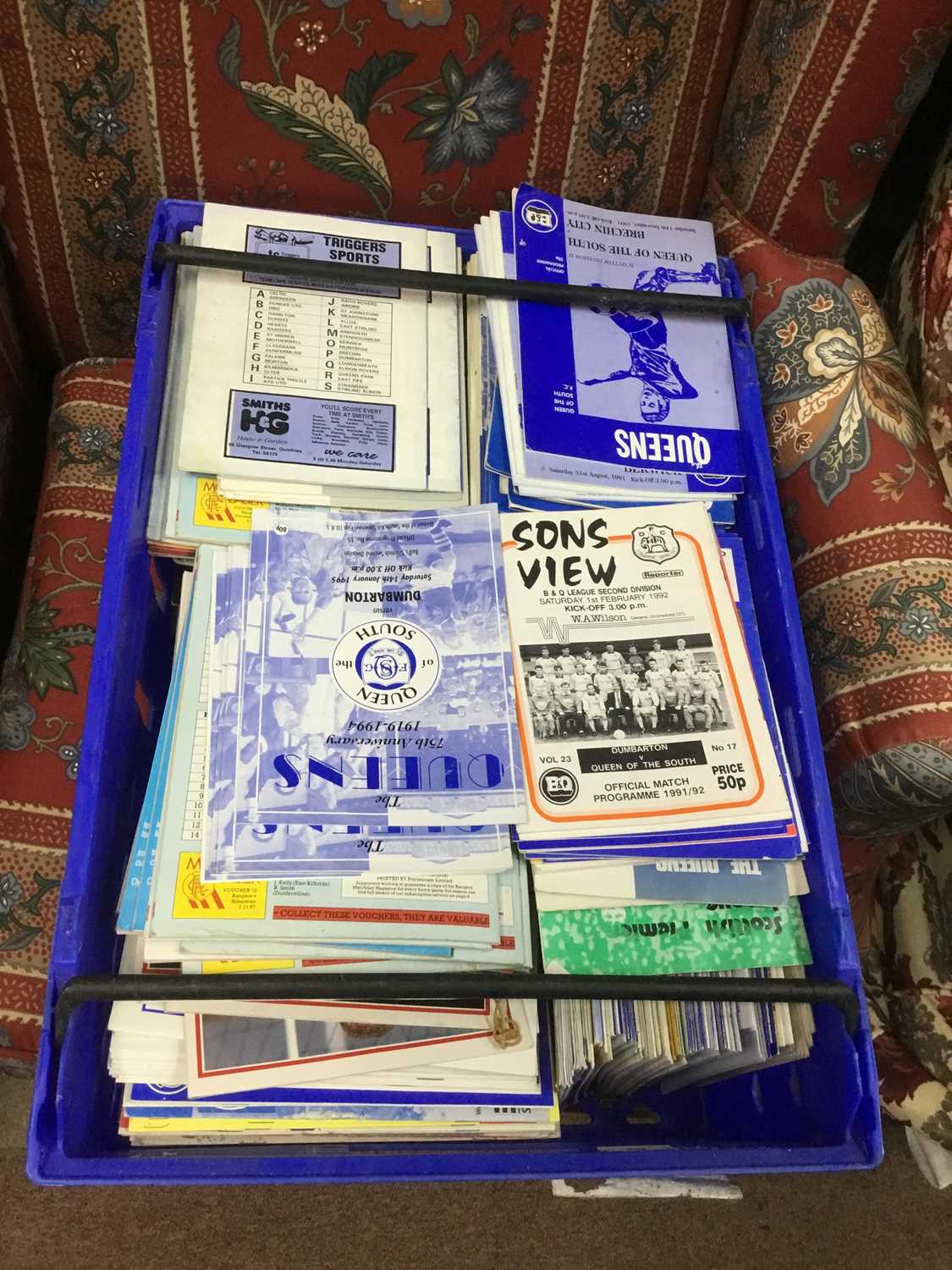 Lot 458 - A LOT OF FOOTBALL PROGRAMMES