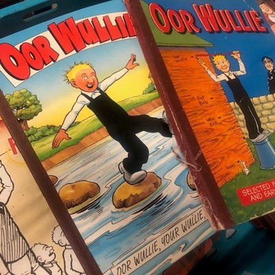 Lot 459 - A LOT OF OOR WULLIE AND THE BROONS ANNUALS