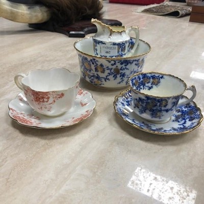 Lot 482 - A 20TH CENTURY PART TEA SERVICE AND ANOTHER