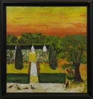 Lot 77 - MANNER OF CRAIGIE AITCHISON, LANDSCAPE SUNSET...