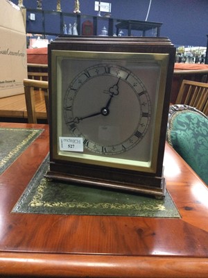 Lot 527 - AN ELLIOT MANTEL CLOCK