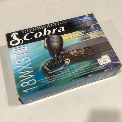 Lot 550 - A COBRA 18WXSTII CB RADIO