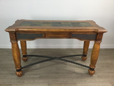 Lot 1676 - A REPRODUCTION HALL TABLE OF ITALIAN DESIGN