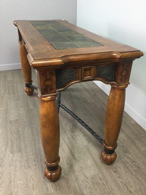 Lot 1676 - A REPRODUCTION HALL TABLE OF ITALIAN DESIGN