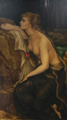 Lot 46 - LILITH, AN OIL ATTRIBUTED TO  HERBERT JAMES DRAPER