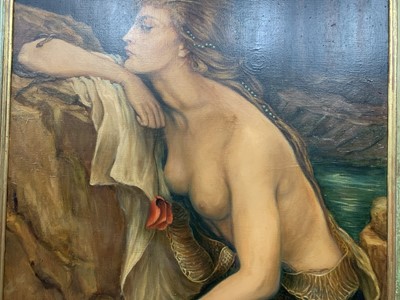 Lot 46 - LILITH, AN OIL ATTRIBUTED TO  HERBERT JAMES DRAPER