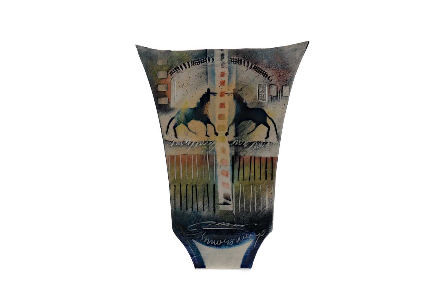Lot 1197 - NETTY JANSSENS, STUDIO POTTERY VASE