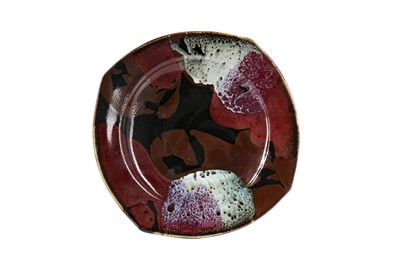 Lot 1226 - DAVID FRITH, BROOKHOUSE STUDIO POTTERY PLATE