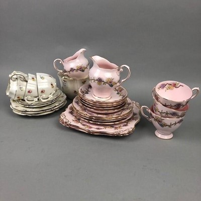 Lot 48 - A PARAGON PART TEA SERVICE AND OTHER TEA WARE