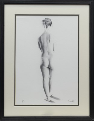 Lot 197 - NUDE STUDY, A PRINT BY LEE STEWART