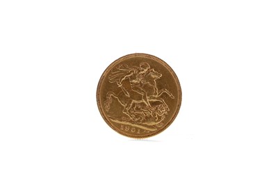 Lot 6 - A GOLD SOVEREIGN DATED 1901
