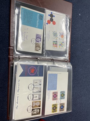 Lot 89 - A LOT OF FIVE ALBUMS OF FIRST DAY COVERS