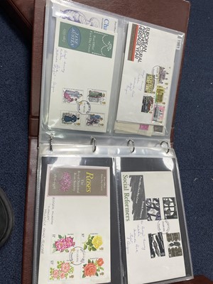 Lot 89 - A LOT OF FIVE ALBUMS OF FIRST DAY COVERS