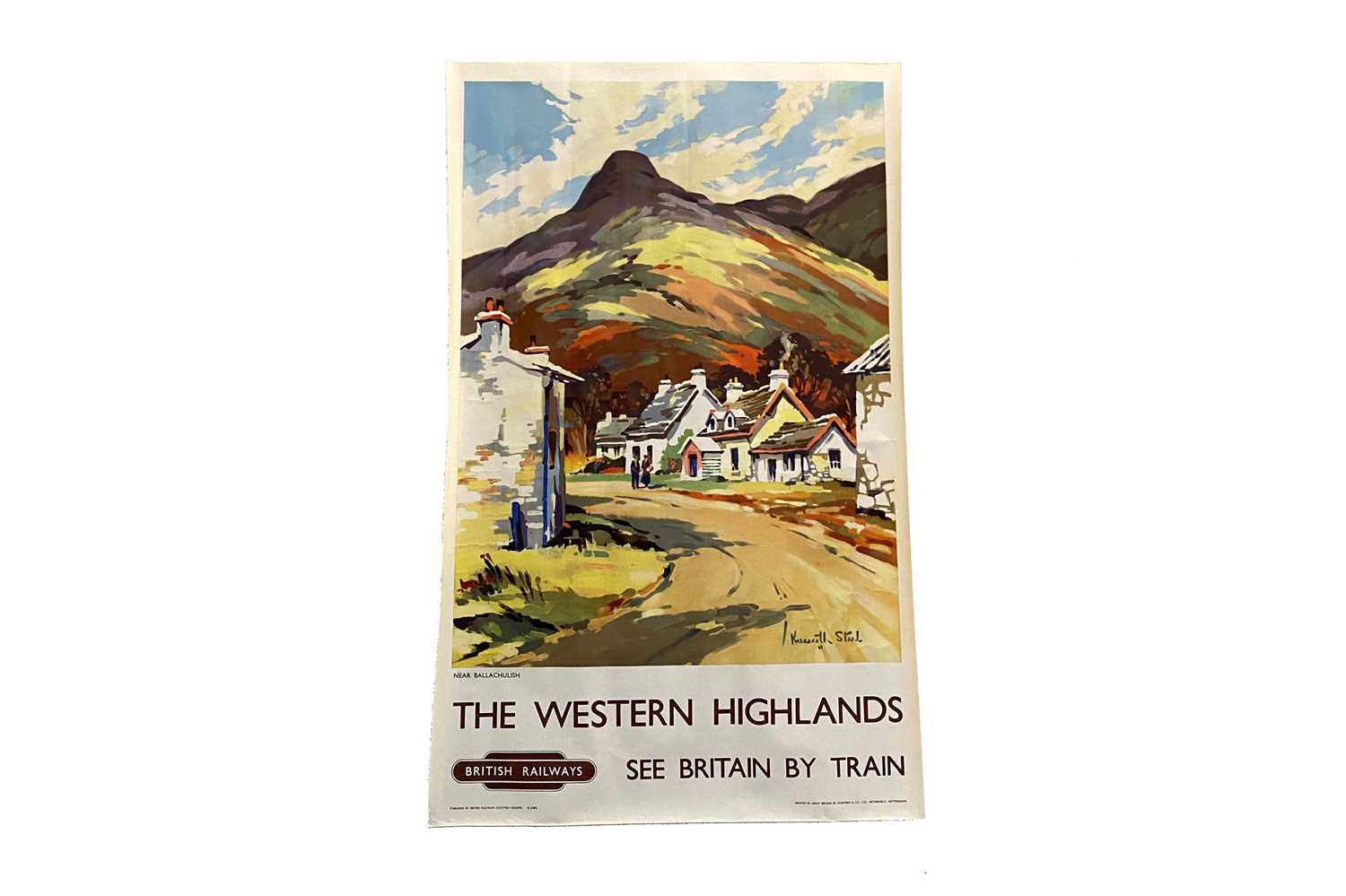 Lot 1696 - BRITISH RAILWAYS - THE WESTERN HIGHLANDS POSTER