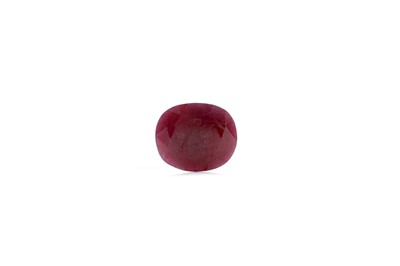 Lot 1404 - A CERTIFICATED UNMOUNTED RUBY