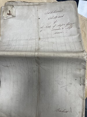 Lot 36 - A LOT OF 19TH CENTURY DOCUMENTS