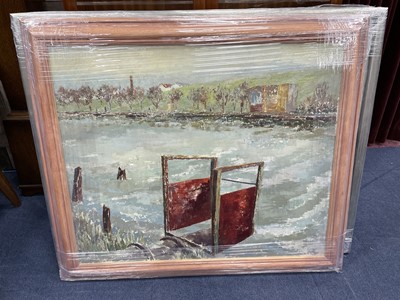 Lot 26 - A LOT OF TWO FRAMED LANDSCAPES BY LOUIS ANNAND