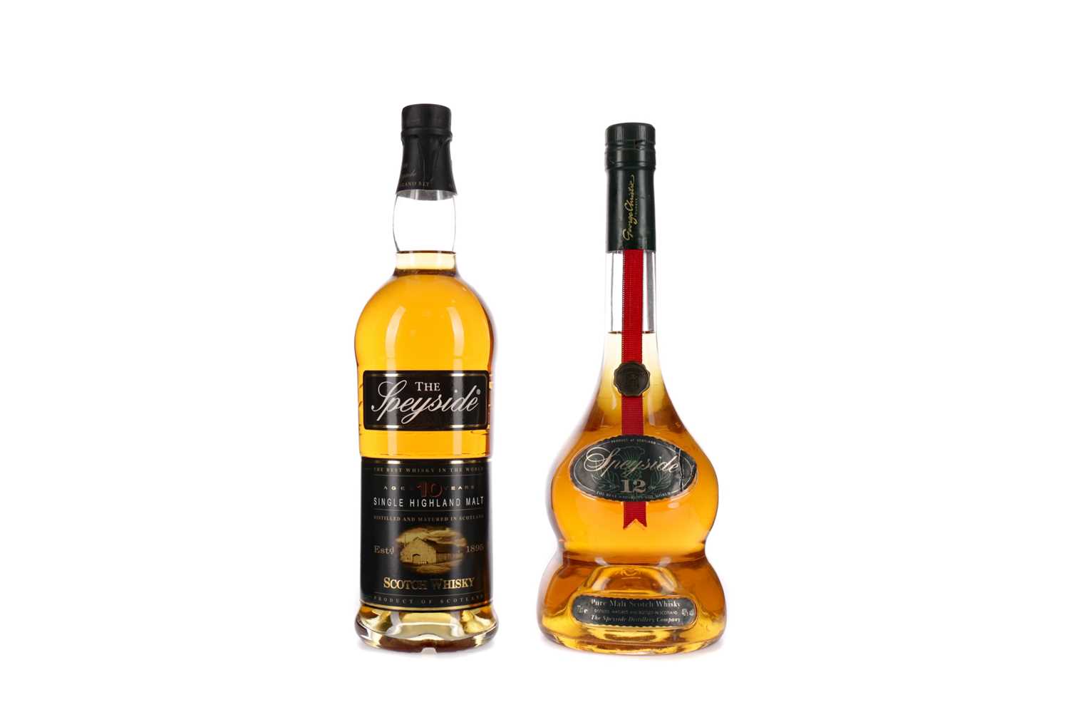 Lot 40 SPEYSIDE 12 AND 10 YEARS OLD lot-40-speyside-12-and-10-years-old