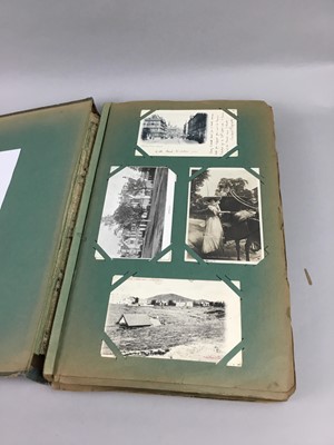 Lot 97 - A LOT OF TWO EARLY 20TH CENTURY POSTCARD ALBUMS