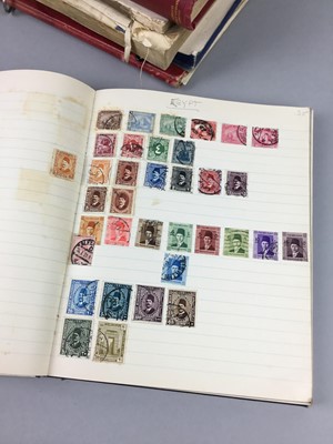 Lot 12 - A COLLECTION OF STAMP ALBUMS