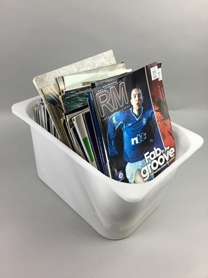 Lot 195 - A COLLECTION OF INTERNATIONAL AND DOMESTIC FOOTBALL MATCH DAY PROGRAMMES